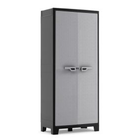Keter Titan high műanyag szekrény - szürke 