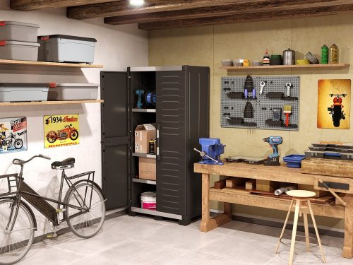 Keter XL Garage high műanyag szekrény