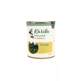   Karibu Citromsárga festék fa kerti játákokhoz, házakhoz, 750ml