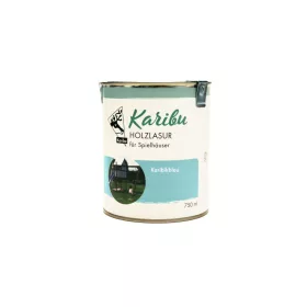   Karibu Karibi kék festék fa kerti játákokhoz, házakhoz, 750ml