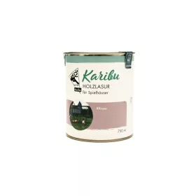   Karibu Rózsaszín festék fa kerti játákokhoz, házakhoz, 750ml