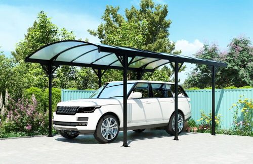 Rojaplast Allen C alumínium és polikarbonát gépkocsibeálló - pergola - 508 x 302 x 230 cm