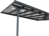 Rojaplast Bruce F alumínium pergola, szürke polikarbonáttal, 436x305cm 