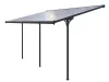 Rojaplast Bruce H alumínium pergola, átlátszó polikarbonáttal, 557x305cm 