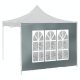 Partisátor oldalpanel ablakos 2x3m szürke