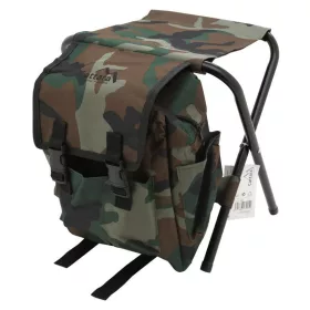 Összecsukható kempingszék hátizsákkal OLBIA ARMY 