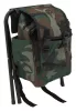 Összecsukható kempingszék hátizsákkal OLBIA ARMY 