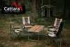 Összecsukható kempingasztal BALATON barna
