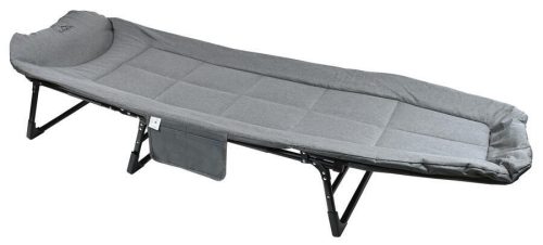 Összecsukható, állítható kemping nyugágy SOFA szürke 