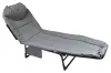 Összecsukható, állítható kemping nyugágy SOFA szürke 