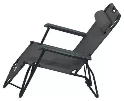 Összecsukható nyugágy/fotel COMFORT antracit