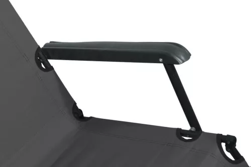 Összecsukható nyugágy/fotel COMFORT antracit