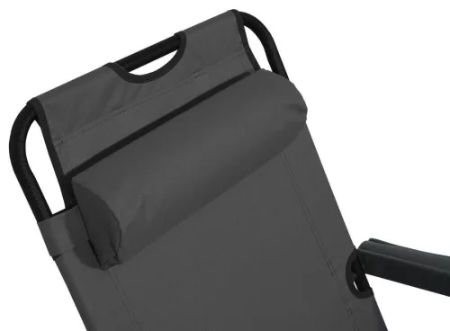 Összecsukható nyugágy/fotel COMFORT antracit
