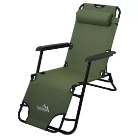 Összecsukható nyugágy/szék COMFORT zöld