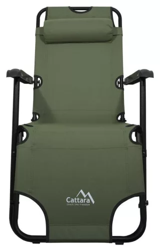 Összecsukható nyugágy/szék COMFORT zöld