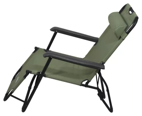 Összecsukható nyugágy/szék COMFORT zöld