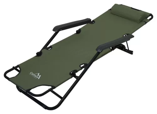 Összecsukható nyugágy/szék COMFORT zöld