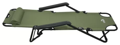 Összecsukható nyugágy/szék COMFORT zöld