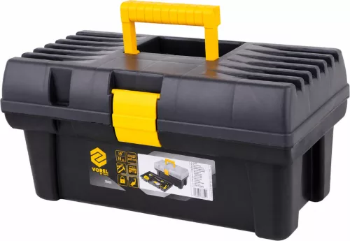 Műanyag szerszámosláda 16" 1 zárral 40cm