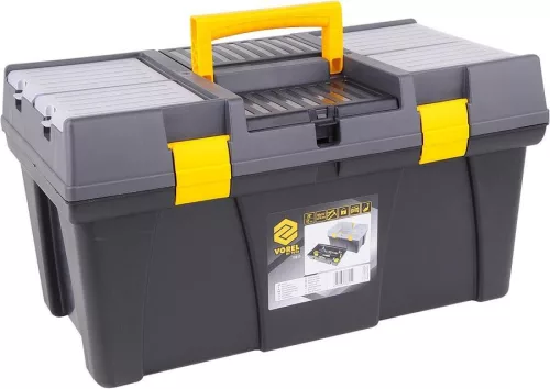 Műanyag szerszámosláda 26" 2 zárral 65cm