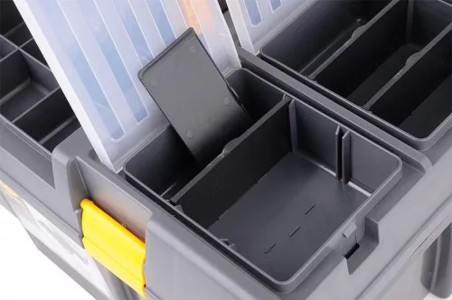 Műanyag szerszámosláda 26" 2 zárral 65cm