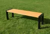 Rojaplast Opolánky fenyőfáből készült, fém szerkezetű kerti pad, 162 cm 