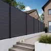 Rojaplast ELEMENT WPC kerítéspanel 180×180 cm végzárókkal – antracit