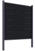 Rojaplast ELEMENT WPC kerítéspanel 180×180 cm végzárókkal – antracit