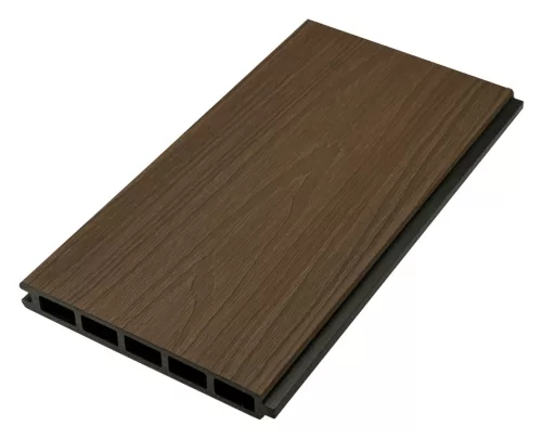 Rojaplast WPC kerítéselem 180x180 cm végzáróval – teak szín