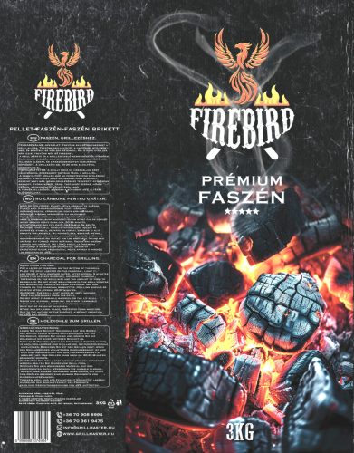 FIREBIRD prémium minőségi faszén 3 kg