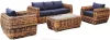 Rojaplast ATLANTA luxus polyrattan garnitúra – barna/antracit