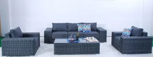 Rojaplast Miami műrattan kerti bútor garnitúra