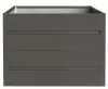 Rojaplast Premium magaságyás - fém - 90 x 90 x 76 cm