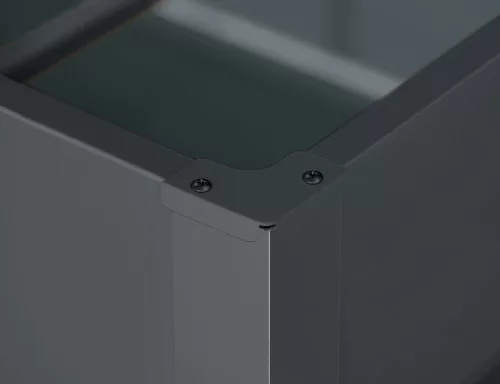 Rojaplast Premium magaságyás - fém - 90 x 90 x 76 cm