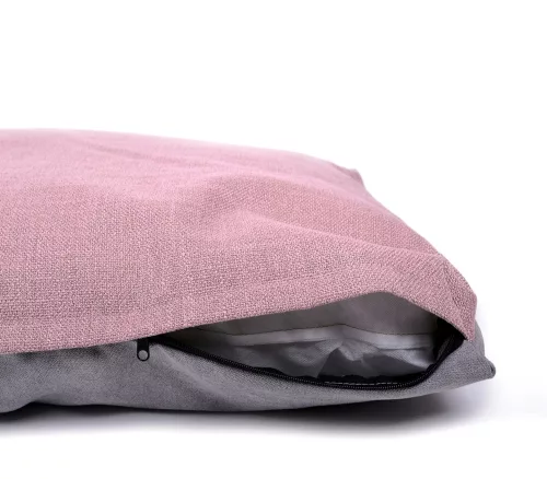 Petsy Connie poliészter kutyapárna - pink-szürke - 135 cm