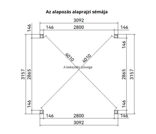 Rojaplast METTA acél autóbeálló – 5,3×3,2 m, antracit