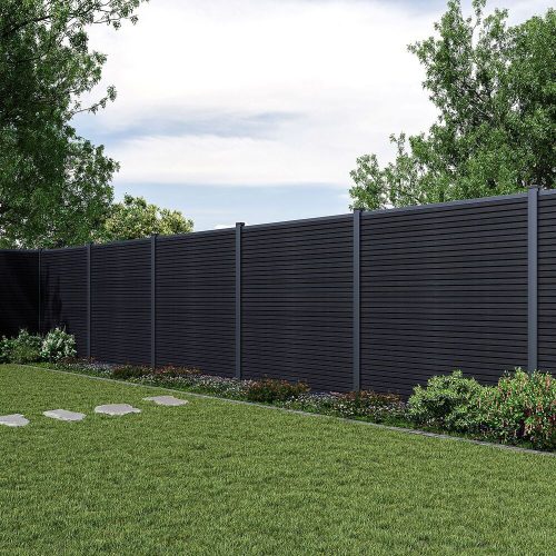 Rojaplast MODERN WPC kerítéspanel 180×180 cm – modern, elegáns és tartós megoldás függőleges vagy vízszintes elrendezésben
