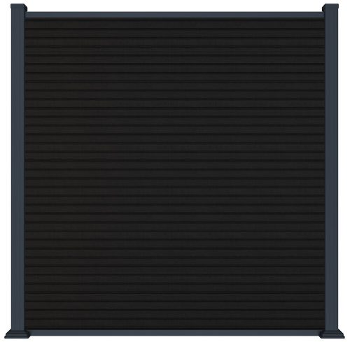 Rojaplast MODERN WPC kerítéspanel 180×180 cm – modern, elegáns és tartós megoldás függőleges vagy vízszintes elrendezésben