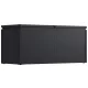 Rojaplast NOBLE 640 L acél tárolódoboz – sötétszürke