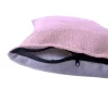 Petsy Connie kutya, macska poliészter fekhely - pink-szürke - 55 cm 