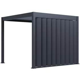   Rojaplast VERTICAL 3 m dönthető árnyékoló fal bioklimatikus pergolához – antracit (RAL 7016)