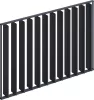 Rojaplast VERTICAL 4 m dönthető árnyékoló fal bioklimatikus pergolához – antracit (RAL 7016)