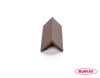 Rojaplast WPC szegőléc - barna 5 x 5 x 300 cm