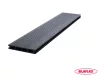 Rojaplast WPC padlóburkolat / teraszburkolat – Sötétszürke, 2,1 × 14 × 300 cm