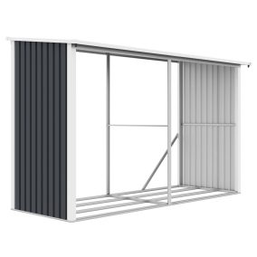 Rojaplast Wa-C acél kerti fatároló 190 x 302 x 119 cm