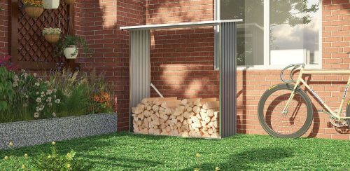 Rojaplast WC-A fém kerti fatároló 182 x 75 cm