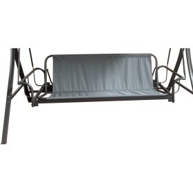   Rojaplast tartalék üléshuzat a Madrid fém kerti hintaágyhoz -szürke