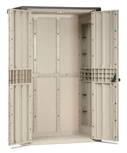 Toomax Stora way high beige 1670 literes beltéri-kültéri műanyag szekrény - bézs