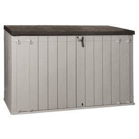   Toomax Stora way plus 3XL beige 2770 literes műanyag beltéri-kültéri szekrény - bézs