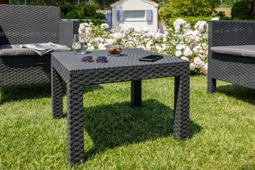 Toomax Penelope seaters 2 műrattan kerti bútor garnitúra, grafit